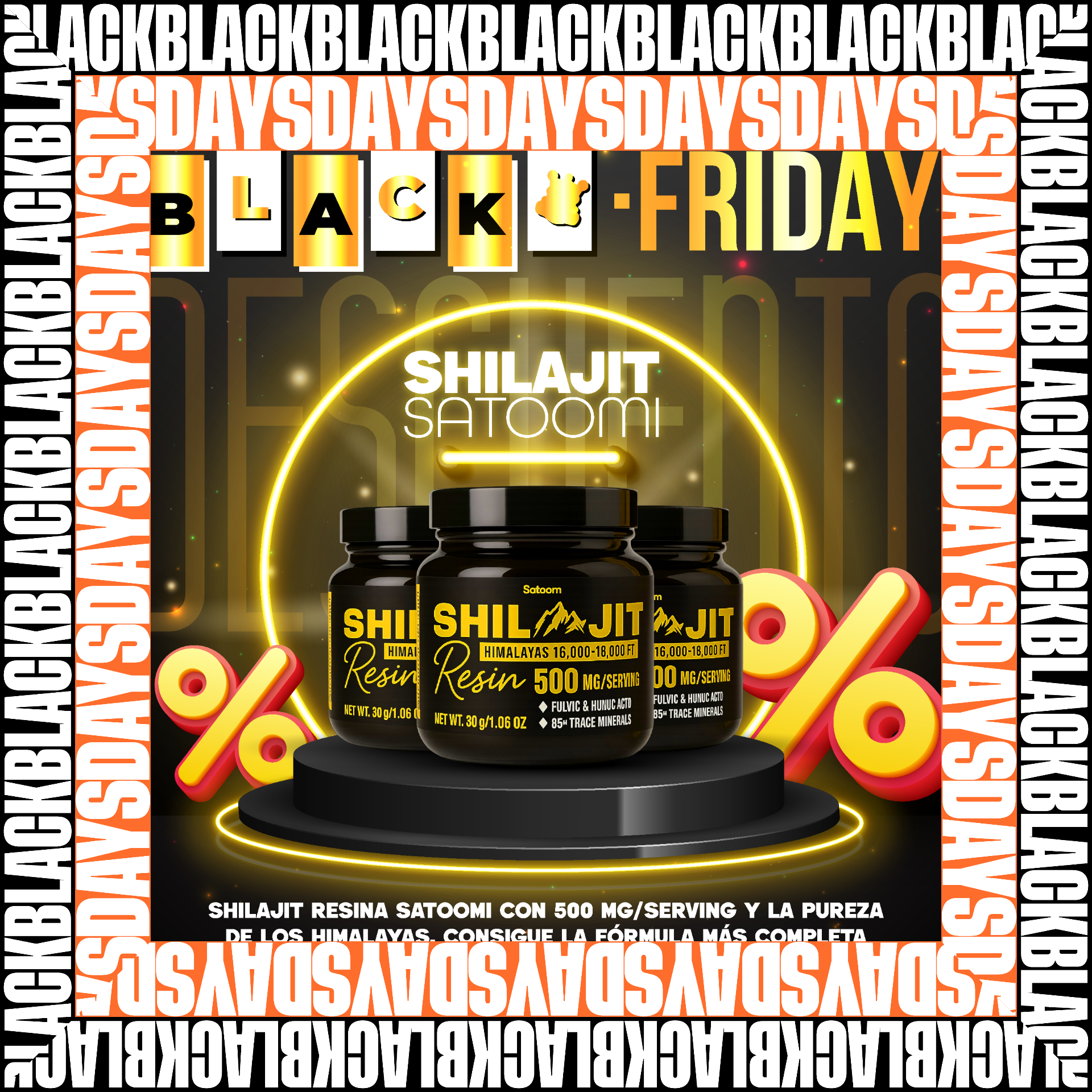 Shilajit Satoomi - Black Days